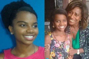 Mirella Archangelo, conhecida como 'Mini Glória Maria', celebra sua nota 960 na redação do Enem 2024 -  (crédito: Instagram/divulgação)