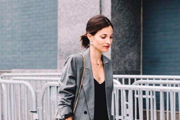Look combinando vestido e blazer: do trabalho ao happy hour  -  (crédito: Reprodução/Pinterest)