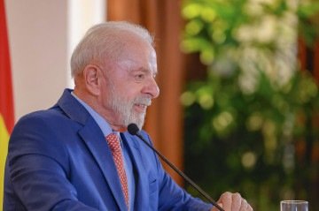 O presidente Lula: desaprovação em alta -  (crédito: Ricardo Stuckert / PR)