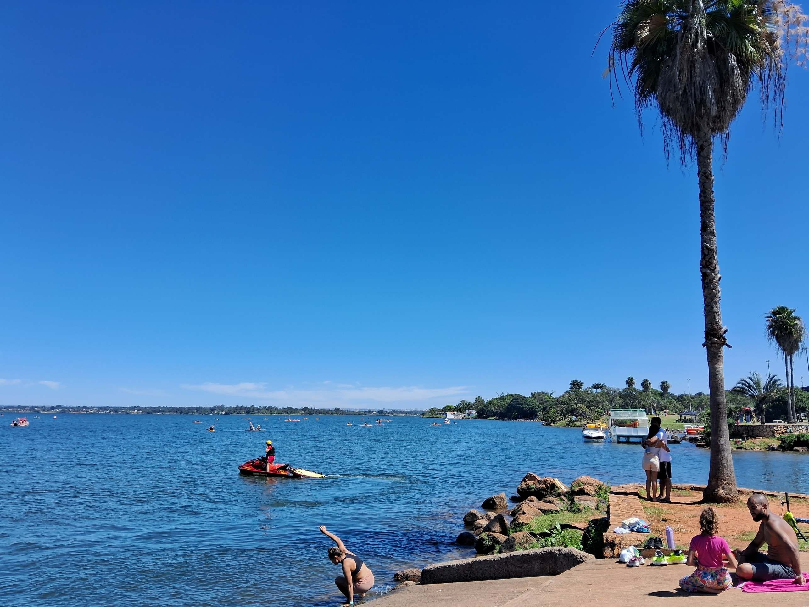 Lago Paranoá tem um novo afogamento e ronda reforçada por bombeiros