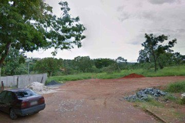 Corpos estavam enterrados em fazenda de Baldim, na Grande BH -  (crédito: Reprodução/Google Street View)