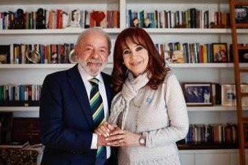 O encontro, que teve início às 12h, ocorreu em meio a um momento de divergências entre o líder brasileiro e o atual presidente da Argentina -  (crédito:  Ricardo Stuckert / PR)