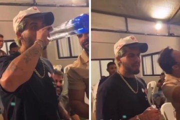 Zé Felipe cai na farra com os amigos - (crédito: Reprodução Instagram) Zé Felipe cai na farra com os amigos - (crédito: Reprodução Instagram)