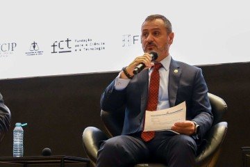 Andrei Rodrigues no Fórum de Lisboa  -  (crédito: Mariana Campos / CB/DAPress)