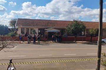  2025. Ataque foi na Escola Municipal de Ensino Fundamental Maria Nascimento Giacomazzi -  (crédito:  Divulgaçao)
