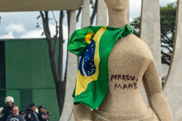 Ministros do STF confirmam pena de 14 anos para mulher que pichou estátua - Supremo Tribunal Federal